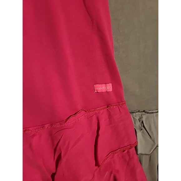 vintage Bundle Of 2 NAARTJIE Cotton Cap-Sleeve Skirt Dress boho 2  Lrg NWT 2 PCS - Picture 8 of 13